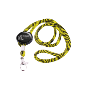 3D Fun Art Yellow Keychain